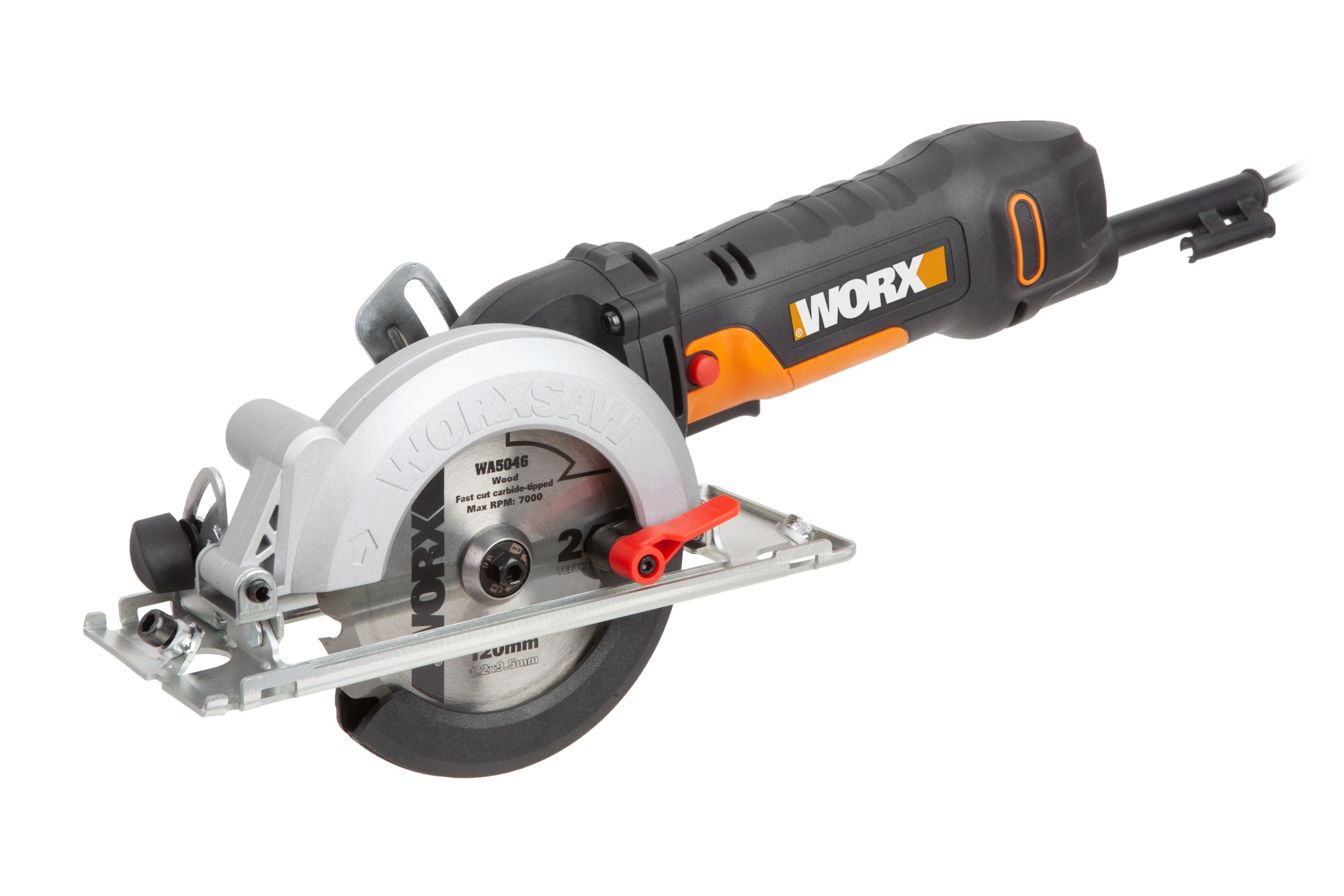 Worx WX439 - Sierra circular WorxSaw XL 480W 46mm